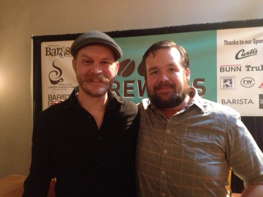 Andrew Tucker-MacLeod & Ben Jones at this year's NW Brewers Cup