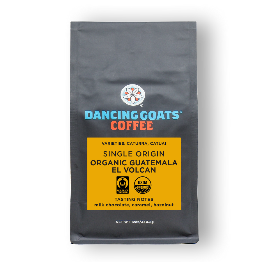 Fair-Trade Organic, with flavors of milk chocolate, caramel, and hazelnut can be tasted in this fully washed coffee, with twists of orange zest. The result is medium bodied, balanced and sweet. This lot comes from an area that is volcanically active, with constant eruptions from nearby “Volcan de Fuego” dispersing nutrients and ash to the young and productive soils. This coffee supports disadvantaged coffee producing communities as they develop sustainable businesses.  Roasted to order.