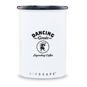 Airscape Stainless White Canister