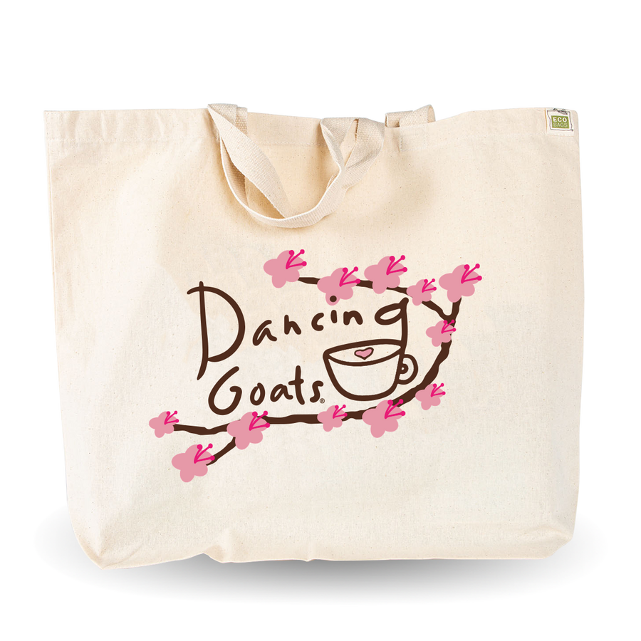 Dancing Goats® ECOBAGS® Cherry Blossoms