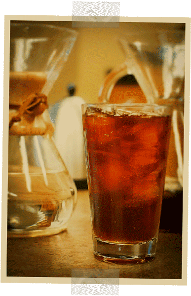 HOME BREWING, iced coffee, INSTRUCTIONS, RECIPE, summer - Sweaty Glass of Iced Coffee