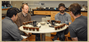 coffee tasting