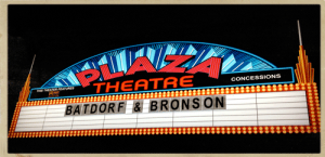 things to do in Atlanta, film, Atlanta events, Atlanta Film Festival, sponsored, Batdorf & Bronson, Plaza Theatre Sign