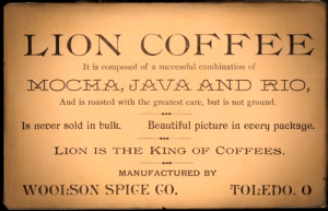 Mocha Coffee, Java Coffee, Coffee History, Yemen, Mocha Java Blend, Java Estate, Ethiopia Harrar, Lion Coffee Ad